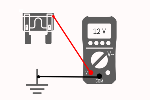 NOPNOG Auto-Stromtester AE150 - 12V 20A Sicherungsdiagnose